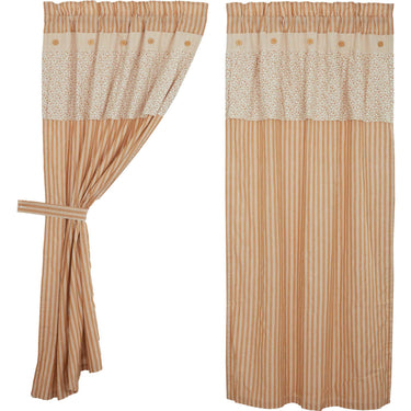 Camilia Ruffled Short Panel Set of 2 63x36 VHC Brands - The Fox Decor